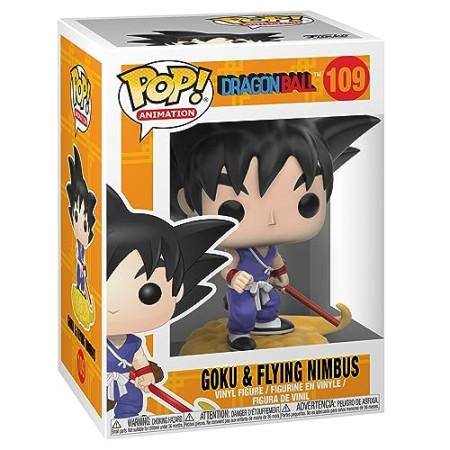 Funko - Pop Anime - Dragonball Z - Goku & Nimbus Multicolore Standard