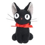 Pendentif avec Peluche du Chat Jiji | Porte-clés pour Fans de Kiki