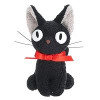 Pendentif avec Peluche du Chat Jiji | Porte-clés pour Fans de Kiki