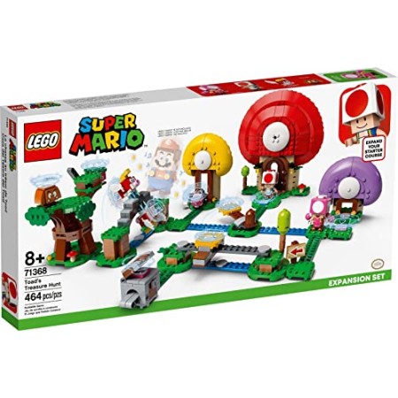 LEGO 71368 Super Mario Ensemble d'extension La Chasse au trésor de Toad