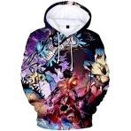 OLIPHEE 3D Sweater Homme avec Capuche Pull Occasionnel Hoodies (L,9976)