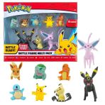 Pokemon Lot de 8 Figurines de Combat, constituées de Charmander, Bulbasaur, Squirtle, Mimikyu, Pikachu, Eevee, Umbreon et Espeon, parfaites pour T...