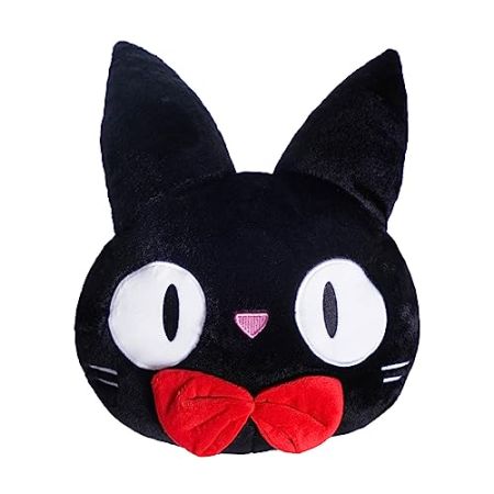 CoolChange Coussin décoratif du Chat Jiji de Kiki, la Petite Sorcière | Taille: 25x33cm