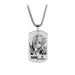 JWCN Anime Collier,Genshin Impact Xiao Cartoons Cosplay Pendentif Chaîne Cadeau Décoration Bijoux Accessoires Unisexe