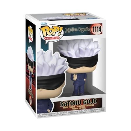 Funko Pop! Animation: Jujutsu Kaisen - Satoru Gojo - Figurine en Vinyle à Collectionner - Idée de Cadeau - Produits Officiels - Jouets pour Les E...