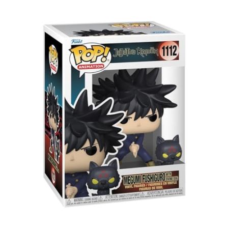 Funko Pop! & Buddy: Jujutsu Kaisen - Megumi Fushiguro with Dogs - Figurine en Vinyle à Collectionner - Idée de Cadeau - Produits Officiels - ...