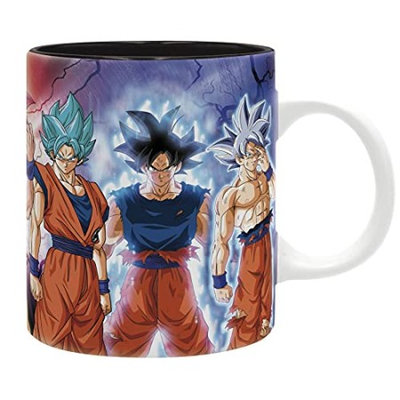 ABYSTYLE - DRAGON BALL SUPER mug céramqiue 320ml -Transformations Goku