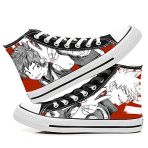 Anjinguang My Hero Academia Chaussures décontractées en toile à lacets Unisexe Mode respirante Confortable, Type 8, 36 2/3 EU