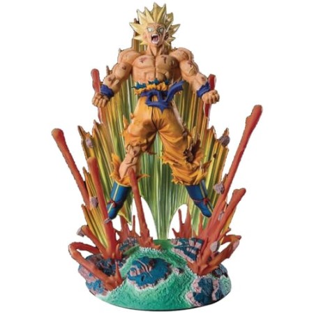 Bandai Tamashii Nations Dragon Ball - SSS Goku Talking Krillin- Statuette FiguartsZERO - 27cm