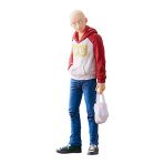 Anime One Punch Man Figure, Saitama Figure 18 cm PVC Modèle Action Figure Jouets Ornements De Bureau À Collectionner Fournitures Cadeau