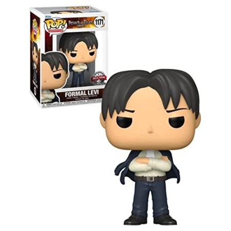 Attack on Titan Pop! Animation Vinyl Figurine Formal Levi 9 cm