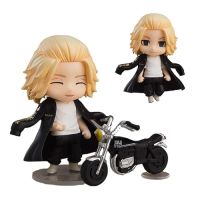 REOZIGN Tokyo Revengers Manjiro Sano Action Figure, 10cm/3.9inch Mikey Figure Statue Anime Collection Figurine Poupée Jouets Cadeaux pour Les Fans...