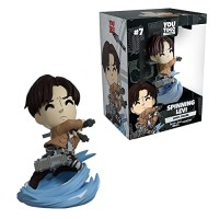 You tooz Tournant Levi 11,4 cm Figurine de Collection Levi Ackerman de l'anime Attack on Titan par Youtooz Attack on Titan Collection