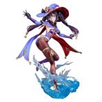 RZAHUAHU Genshin Impact Mona 1/7 Figurine PVC Jouet Modèle Statue 24 cm Statue Jeux Personnages Modèle