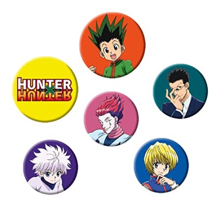 ABYSTYLE - HUNTER X HUNTER Pack de Badges Personnages