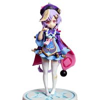 RZAHUAHU Genshin Impact Qiqi 1/7 Figurine deuxième génération miHoYo Figurine de jeu PVC Mignon Anime Modèle 17 cm (deuxième génération)