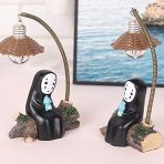 No Face Man Night Light Chi to Chihiro Table Lampe de bureau Miyazaki Hayao Anime Kaonashi Enfants Cadeau Enfants Jouet Décoration Maison Artisana...