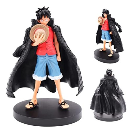 YISKY One Piece Luffy Figurine, Animé Luffy d'action Figure, One Piece Anime Décoration Ornements, One Piece Animation Personnage Modèle, PVC Ca...