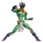 Jilijia JoJo's Super Figurine d'action Kujo Jotaro/Star Platinum Model Toy avec accessoires en PVC Mobile Anime Statue Collection Ornements de bure...