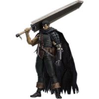 Anime Berserk Guts Assembly Ver. Figurine en PVC Black Swordsman Berserk Change Face Model 17cm