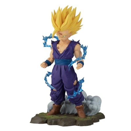 Banpresto Figurine d'action Gohan SS2 Dragon Ball Z History Box Vol.10 Multicolore BP88897P 12 cm