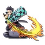 PQKL-party Figurine Demon, Figurine Tanjiro, Demon Tanjiro Figurine, Anime Figurine Demon Jouet, Tanjiro Figurine Character de Collection Décorati...