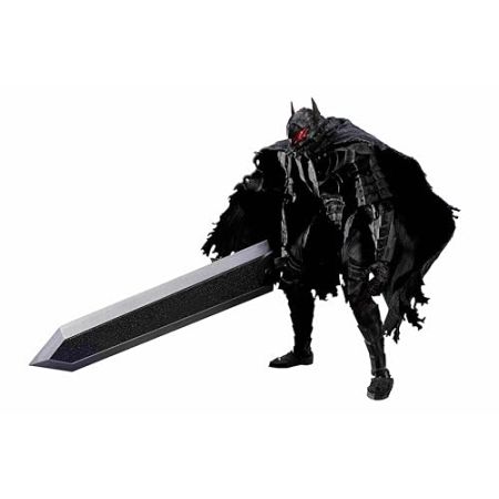 TAMASHII NATIONS S.H. Figuarts Berserk Guts (Armure Berserk) – Passionné – Env. 6,3 Pouces (160 mm), ABS, PVC & Tissu, Figurine d'action p...