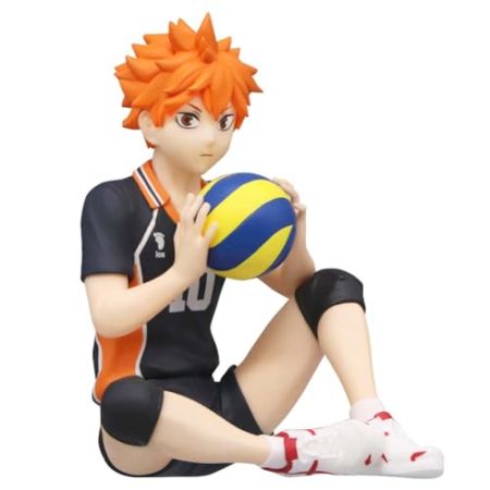 Xinchangda Haikyuu!! Figurines, Hinata Shoyo Anime Figure Statues PVC Anime Action Figurine Ornements pour les fans 12 cm