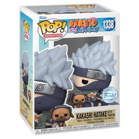 Funko POP! Animation : Kakashi Hatake with Pakkun (Naruto Shippuden) Édition spéciale