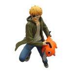 Banpresto Figurine d'action Denji & Pochita Chainsaw Man Vibration Stars 14 cm, Multicolore, BP89276P