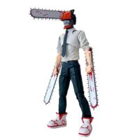 Jilijia Chainsaw Man Denji Figurine articulée Anime Action Figurine Personnage Modèle PVC Cartoon Figurine de collection Cadeau Décoration de bu...