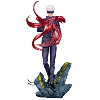 Jilijia Gojo Satoru Figurine anime Gojo Satoru Position debout Modèle PVC Caricature Statue Statue de bureau Ornements Objets de collection Cadeau...