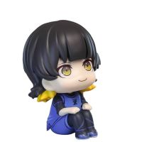 Puruuige Blue Lock Figurine de Bachira Meguru de 10 cm - Version Q - Figurine mignonne de dessin animé - Décoration de gâteau - Cadeau de collec...