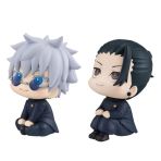 Tongyundacheng Lot de 2 figurines Anime Gojo Satoru Geto Suguru Look Up - Modèle 10 cm - Mignon - Objets de collection - Figurine d'action - Statu...