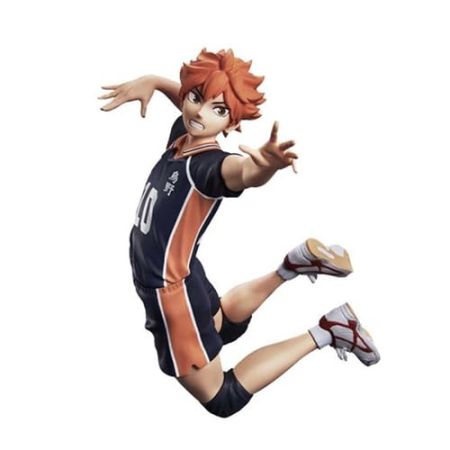 Haikyuu Figurine d'anime Tobio Kageyama/Shoyo Hinata - Figurine de volley-ball - Modèle d'ornement de bureau - Cadeau pour les fans - 13 cm