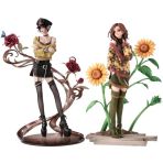 Xinchangda Lot de 2 figurines d'anime Komatsu Nana et Osaki Nana - Sculpture faite à la main - Belle figurine - Modèle d'ornements de bureau - Co...